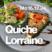 Bild: Montagstisch: Quiche Lorraine (vegan)